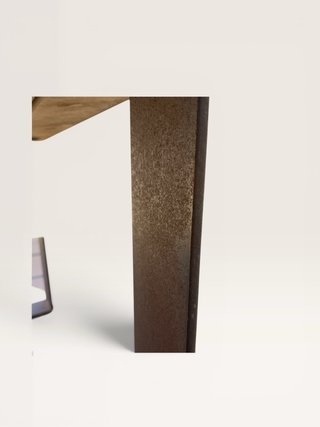 Mesa baja madera maciza iroko