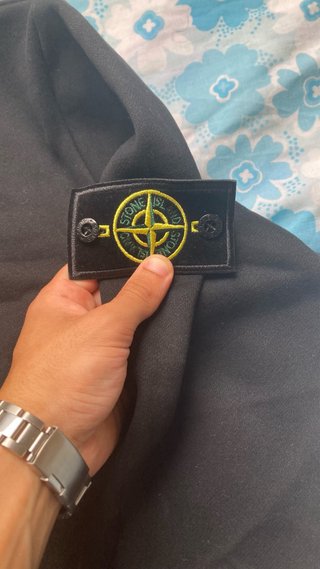 Sudadera Stone Island Negra