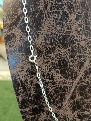 Elegante Cadena de Plata