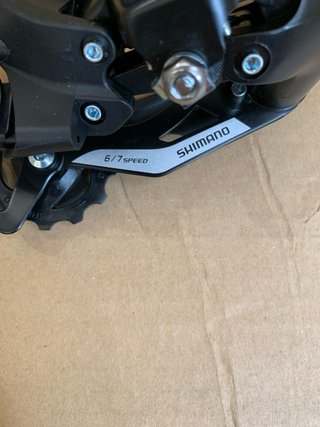 Cambio Trasero Bicicleta Shimano RD-TY500 6/7v
