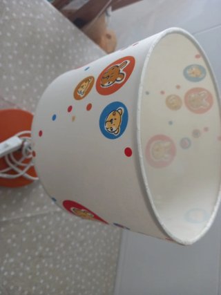 Lampara infantil ositos y lunares