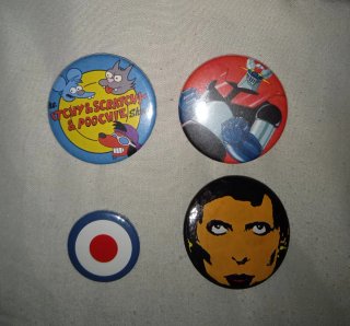 Chapas imperdibles ropa multicolor