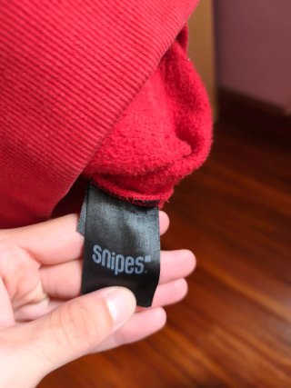Sudadera Snipes Roja Hombre