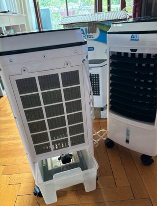 Coppia Raffrescatori Air Breeze + Telecomando