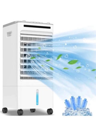 Coppia Raffrescatori Air Breeze + Telecomando