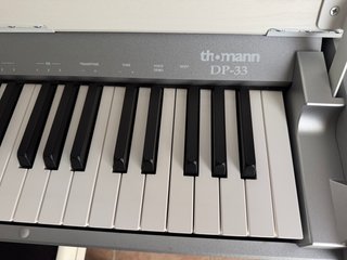 Piano Digital Thomann DP-33 WH Set con banqueta