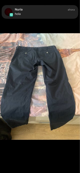 Pantalón chino Gutteridge Talla 44 Azul