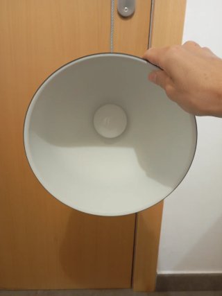 Lámpara de techo colgante Ikea.