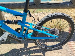Bicicleta infantil Btwin blu