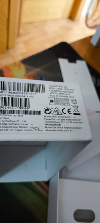 Huawei P30 Lite 128GB Negro + Caja