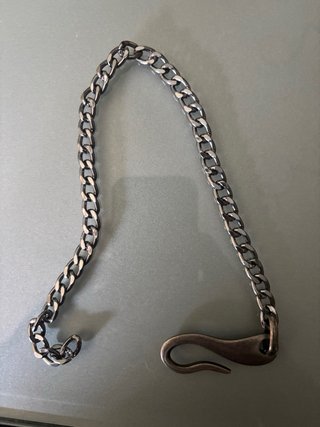 Set 3 bracciali + catena jeans