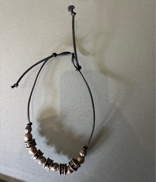 Set 3 bracciali + catena jeans