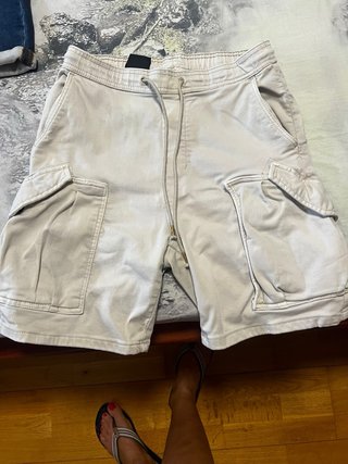 Bermuda chico beige