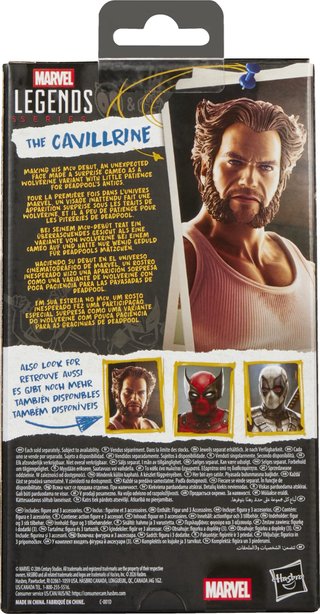 THE CAVILLRINE DEADPOOL & WOLVERINE MARVEL LEGENDS