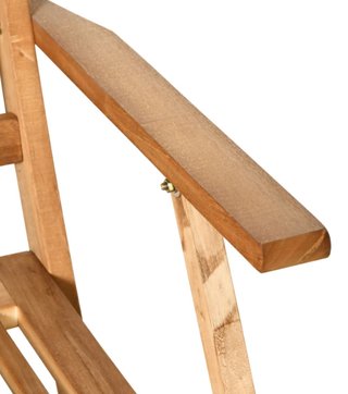 Conjunto Jardín Madera Plegable 7 Piezas