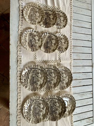 Platos porcelana inglesa Royal Mail Stafforshire
