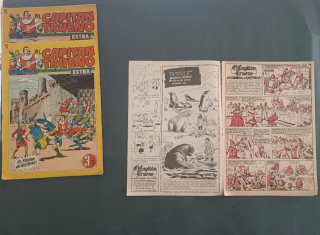 Lote 3 cómics El Capitán Trueno Extra Año IV.