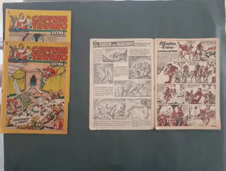 Lote 3 cómics El Capitán Trueno Extra Año IV.