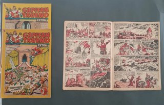 Lote 3 cómics El Capitán Trueno Extra Año IV.