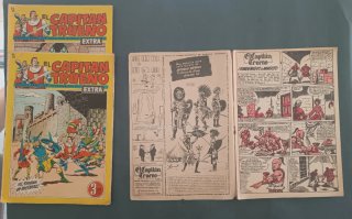 Lote 3 cómics El Capitán Trueno Extra Año IV.