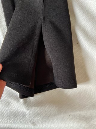 Pantalones campana negros tipo leggins