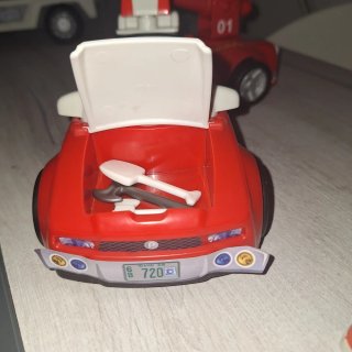 Pinypon Action Bombero Coche y Accesorios