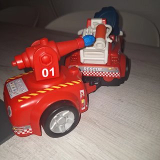 Pinypon Action Bombero Coche y Accesorios