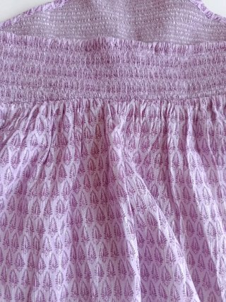 Top Brownie Morado Talla XS