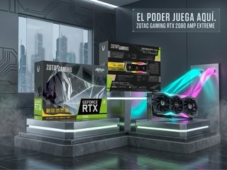 Tarjeta Gráfica Zotac Gaming RTX 2080 en su caja
