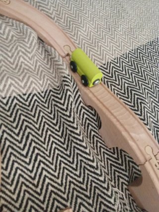 Circuito tren madera Ikea