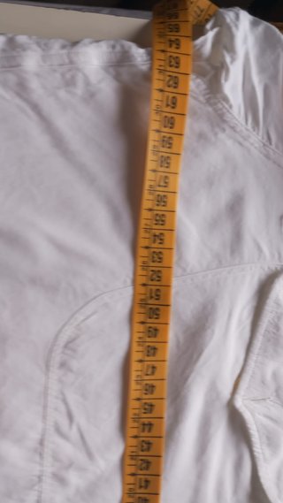 Camisa de hombre vintage blanca talla 6XL