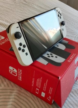 Nintendo Switch OLED Blanca