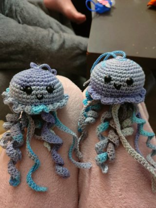 Muñecos Amigurumis hechos a Mano con gachillo.