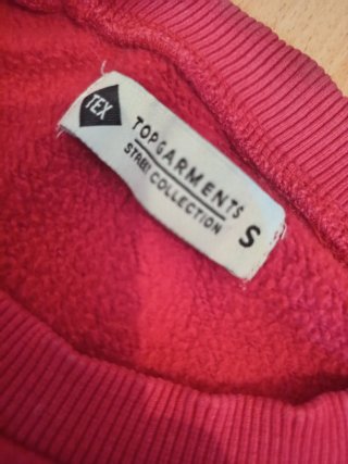 Sudadera Zara Roja Talla S