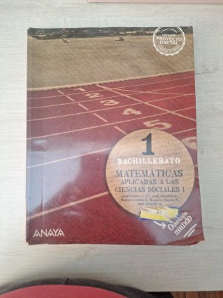 Matemáticas aplicadas a las Ciencias Sociales I...