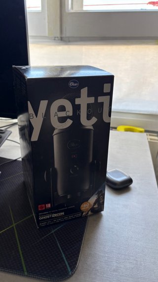 Micrófono Blue Yeti Blackout Edition