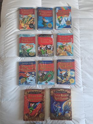 Colección libros del Reino la Fantasía