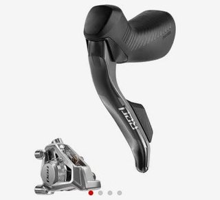 sram doblemando hidraulico flat mount red e-tap ax