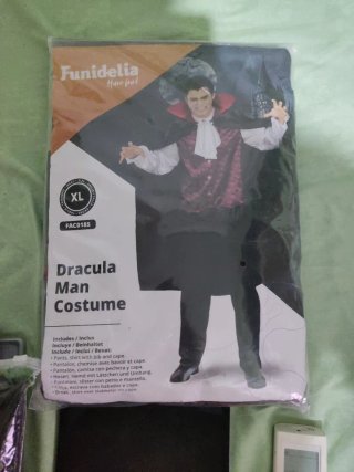 Disfraz Vampiro Hombre Talla XL Funidelia