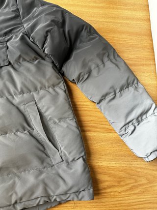 Chaqueta Ellesse Pilazzo Negra/Plateada Reflectant