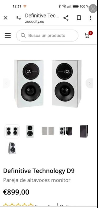 Altavoces Definitive Technology Demand 9