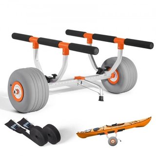 Carro para kayak, capacidad de carga de 158.8 kg,