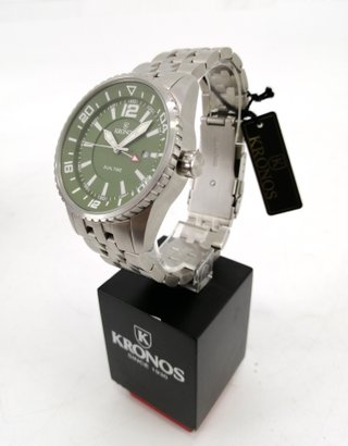 Reloj Kronos Pilot Sport 2 GMT 45mm Acero