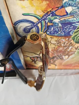 Gafas de sol Lozza 1878 Italia Doradas Negras