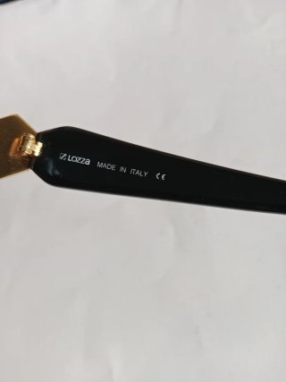 Gafas de sol Lozza 1878 Italia Doradas Negras