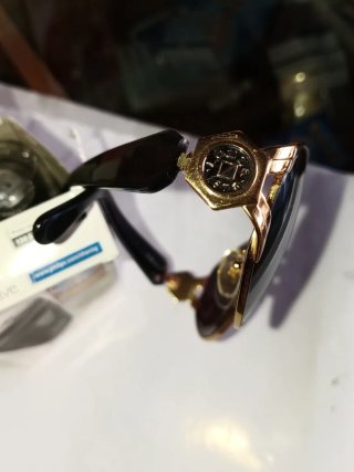 Gafas de sol Lozza 1878 Italia Doradas Negras