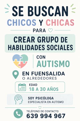 Grupo Habilidades Sociales Autismo