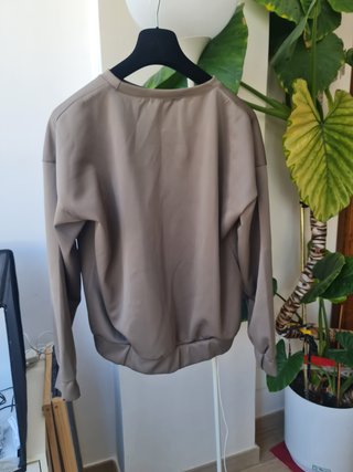 Sudadera Nohow Marrón Topo Talla S