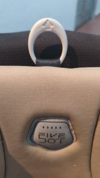 Silla coche grupos 1-2-3  Five Dot de 9-36 kg.