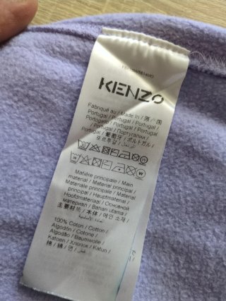 Sudadera Kenzo Lila Talla XS Original